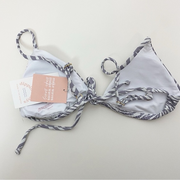 Dippin Daisy’s Cove Grey Zebra Print Bikini Set - Picture 8 of 12